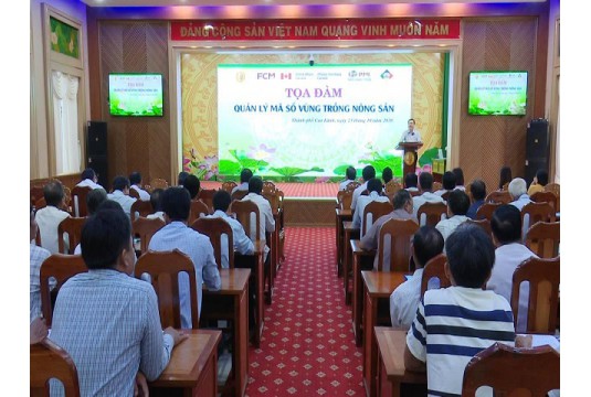 Tọa đàm về quản lý mã số vùng trồng nông sản